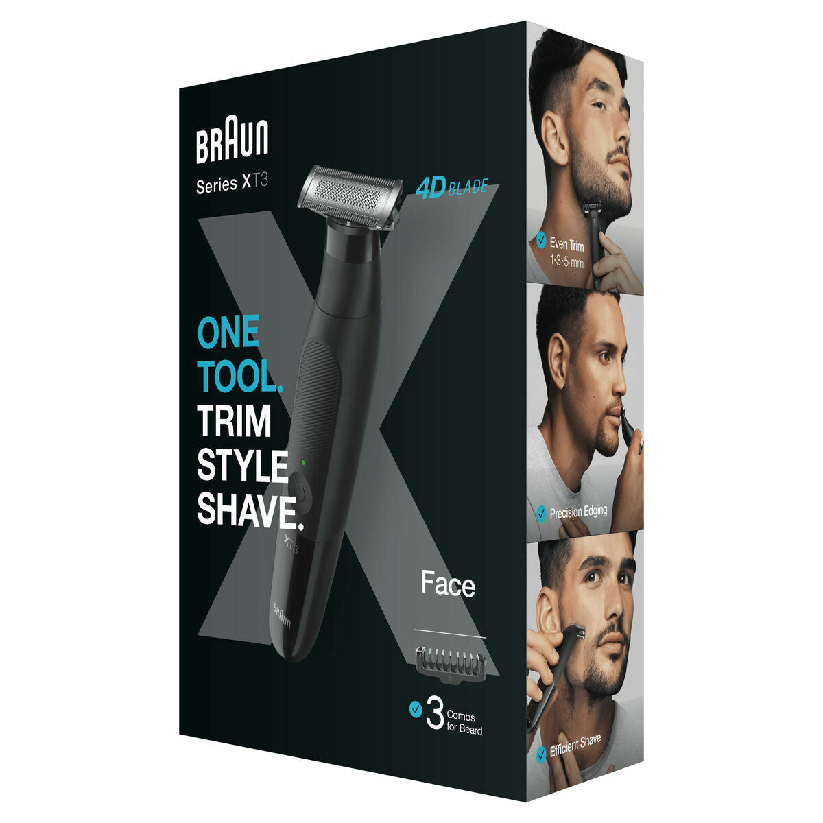 Hair clippers/Shaver Braun (3 Units) product packaging