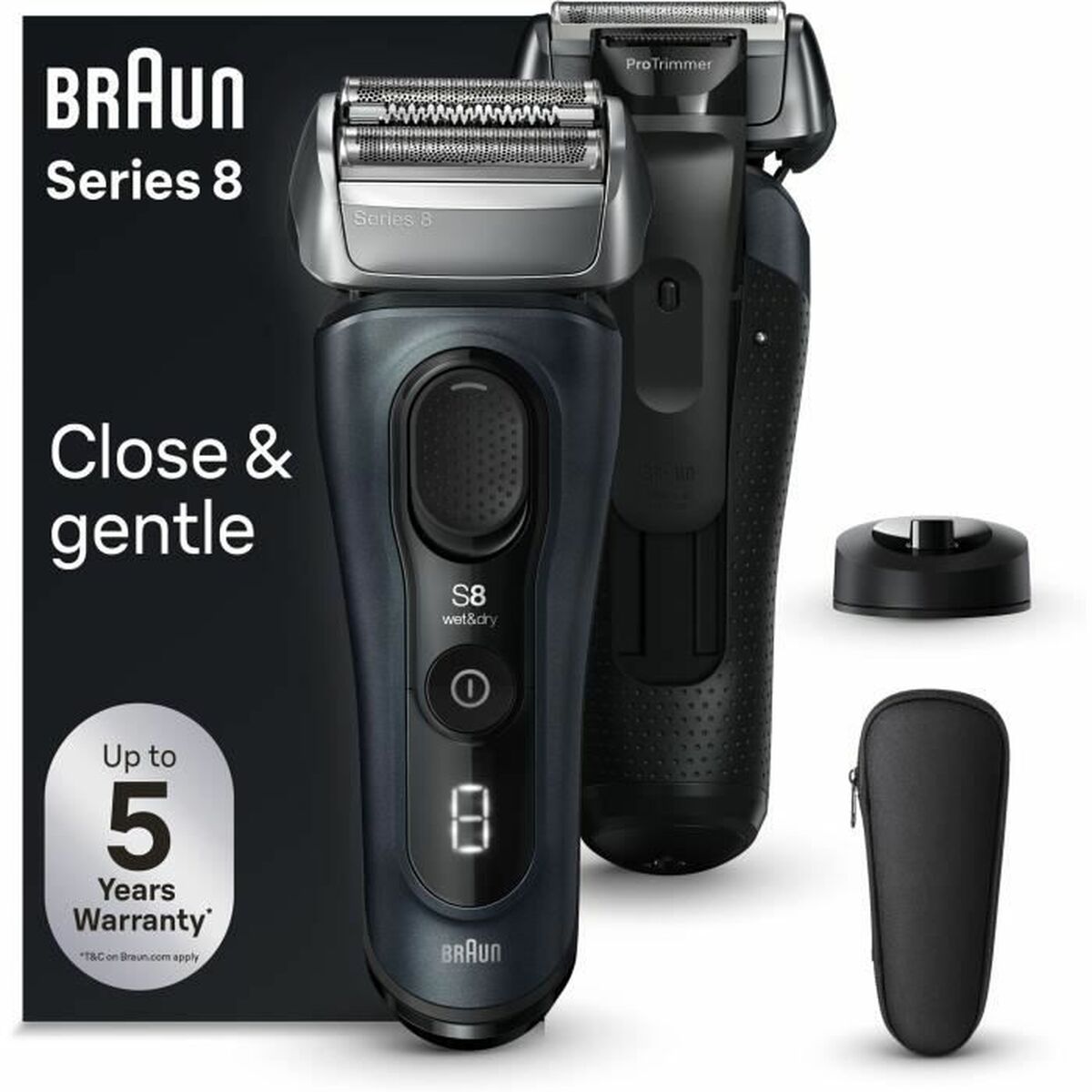 Shaver Braun product packaging