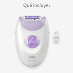 Electric Hair Remover Braun SILK EPIL 3 product packaging
