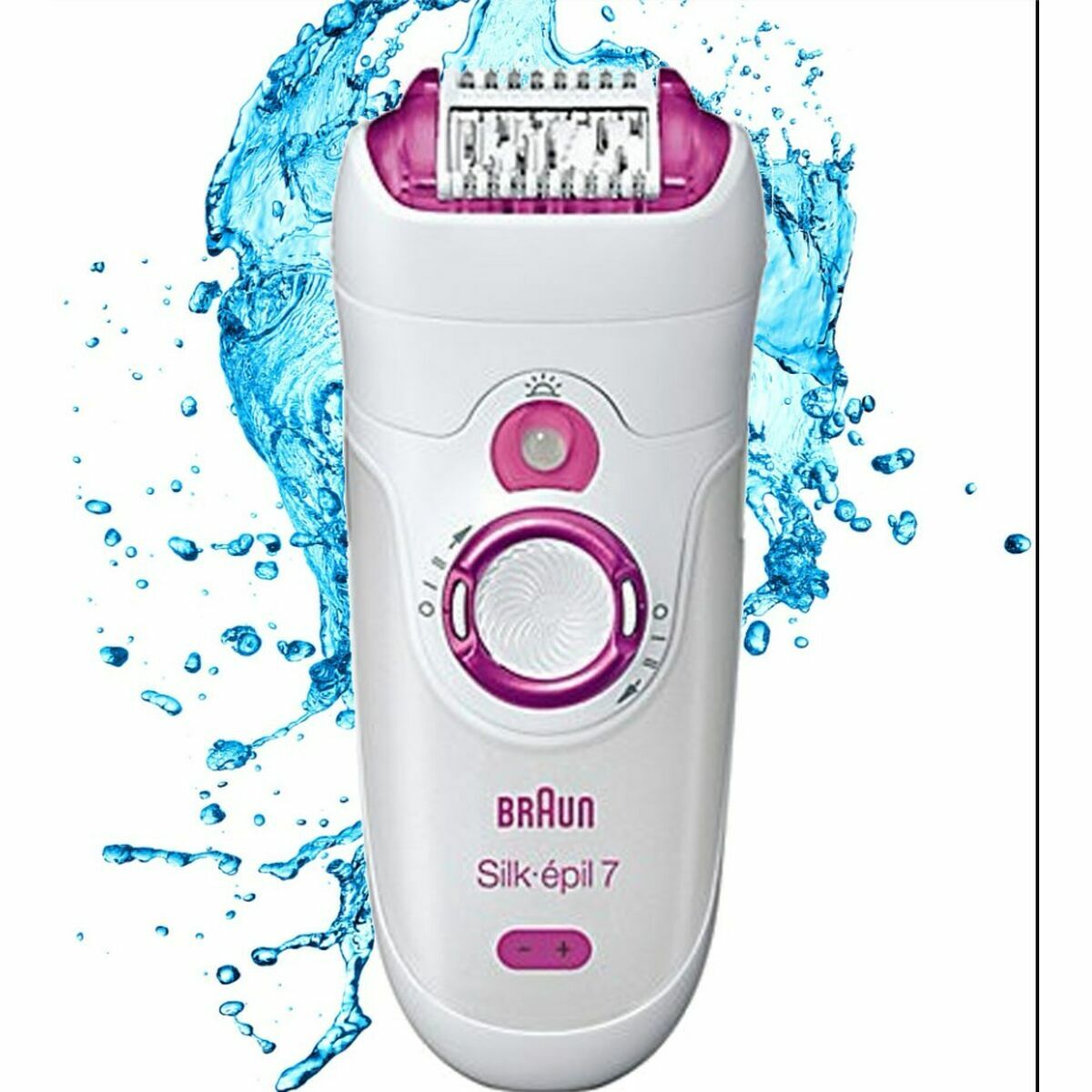 Electric Hair Remover Braun product packaging