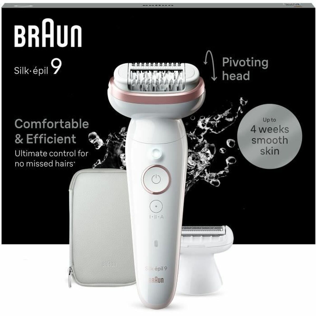 Electric Hair Remover Braun 9-030 product packaging