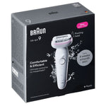 Electric Hair Remover Braun SES9000 product packaging