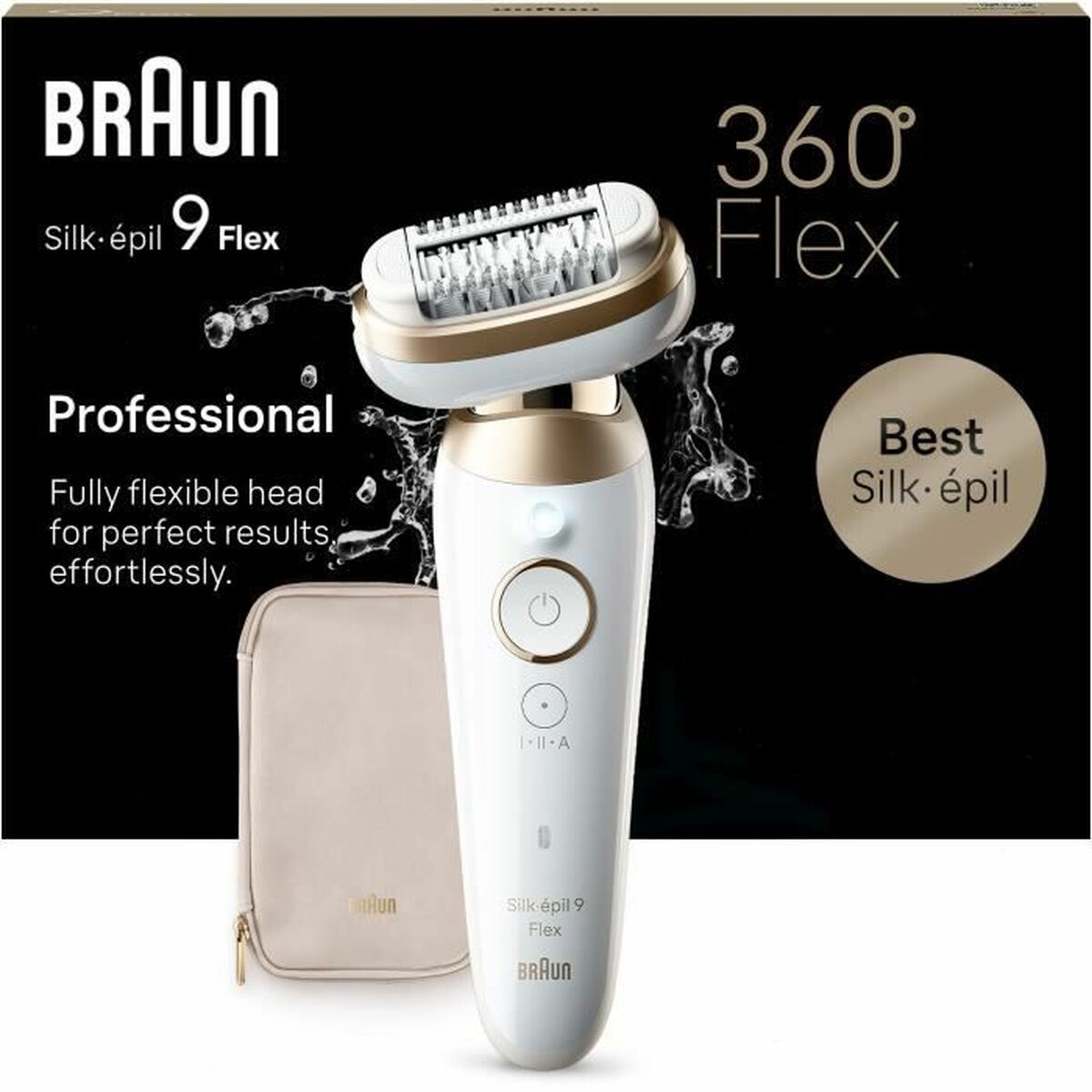 Electric Hair Remover Braun product packaging