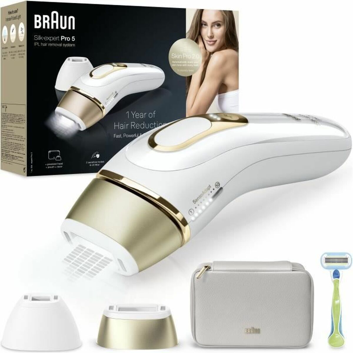 Electric Hair Remover Braun Pro IPL PL5152 product packaging