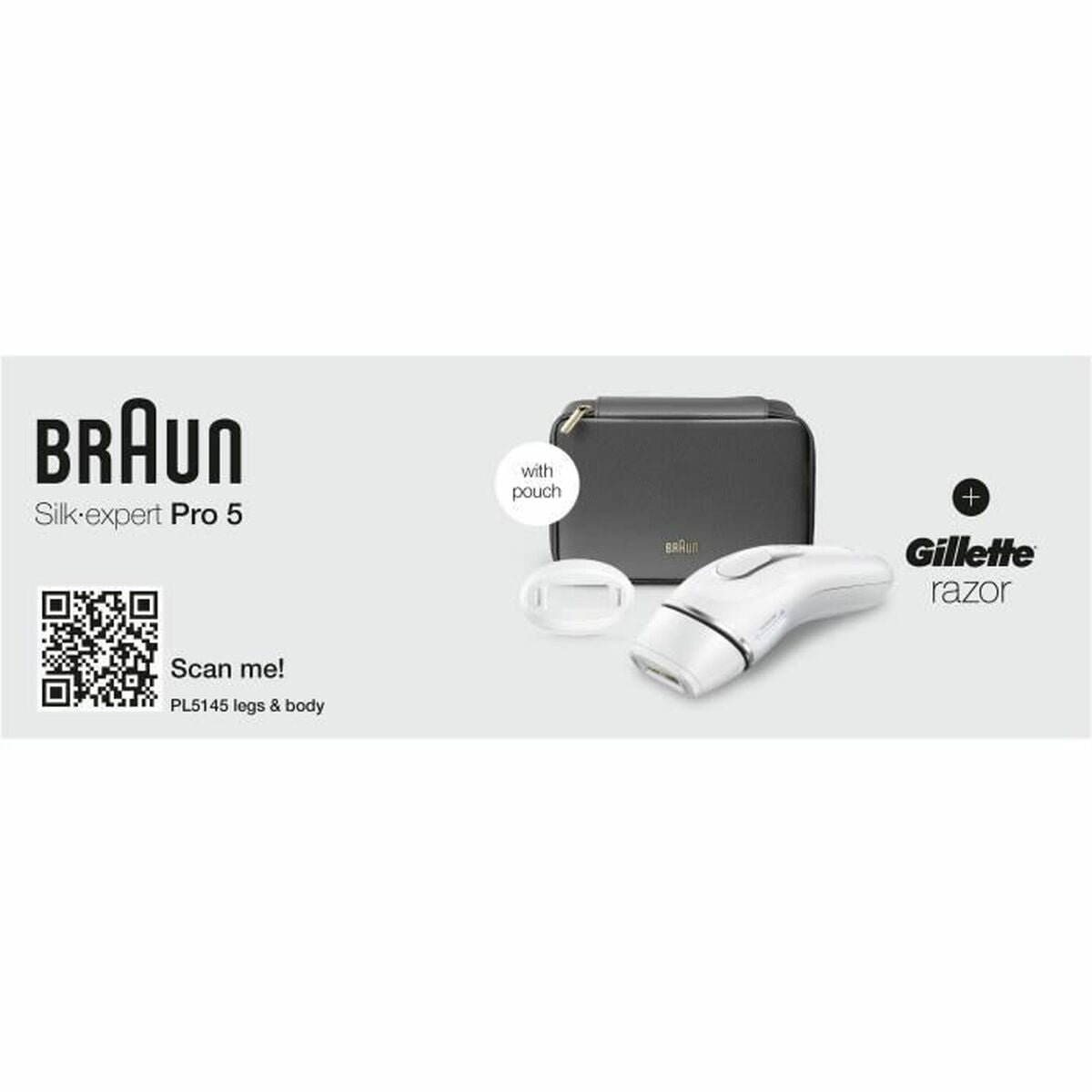 Electric Hair Remover Braun product packaging