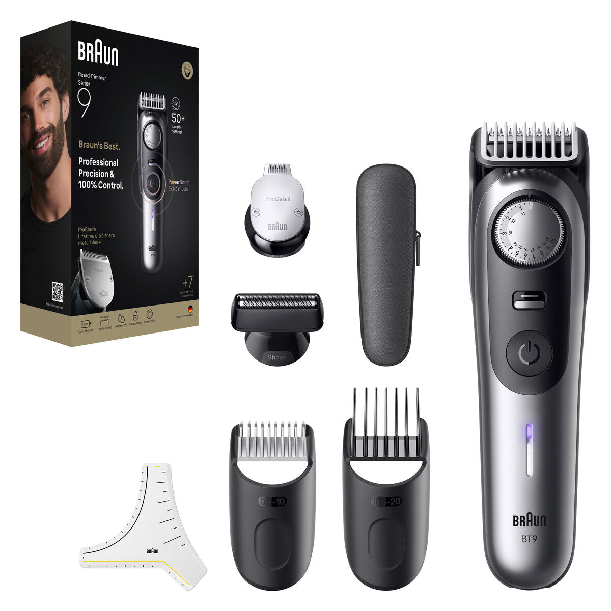 Hair Clippers Braun BT9520 S9 Essential product packaging