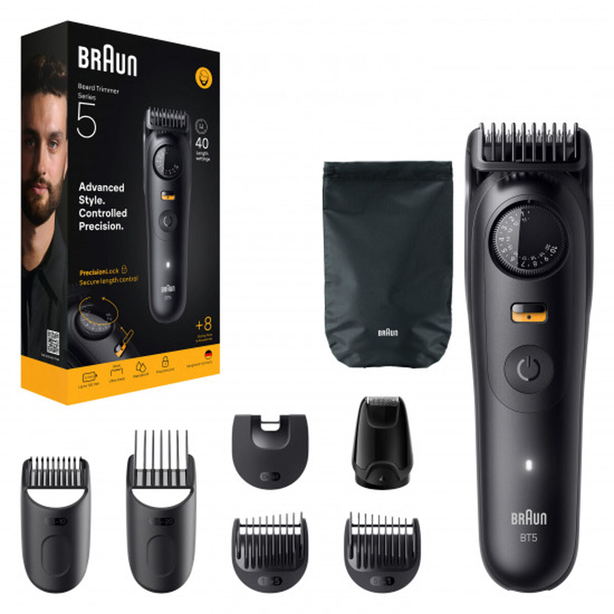 Hair Clippers Braun BT5560 S5 product packaging