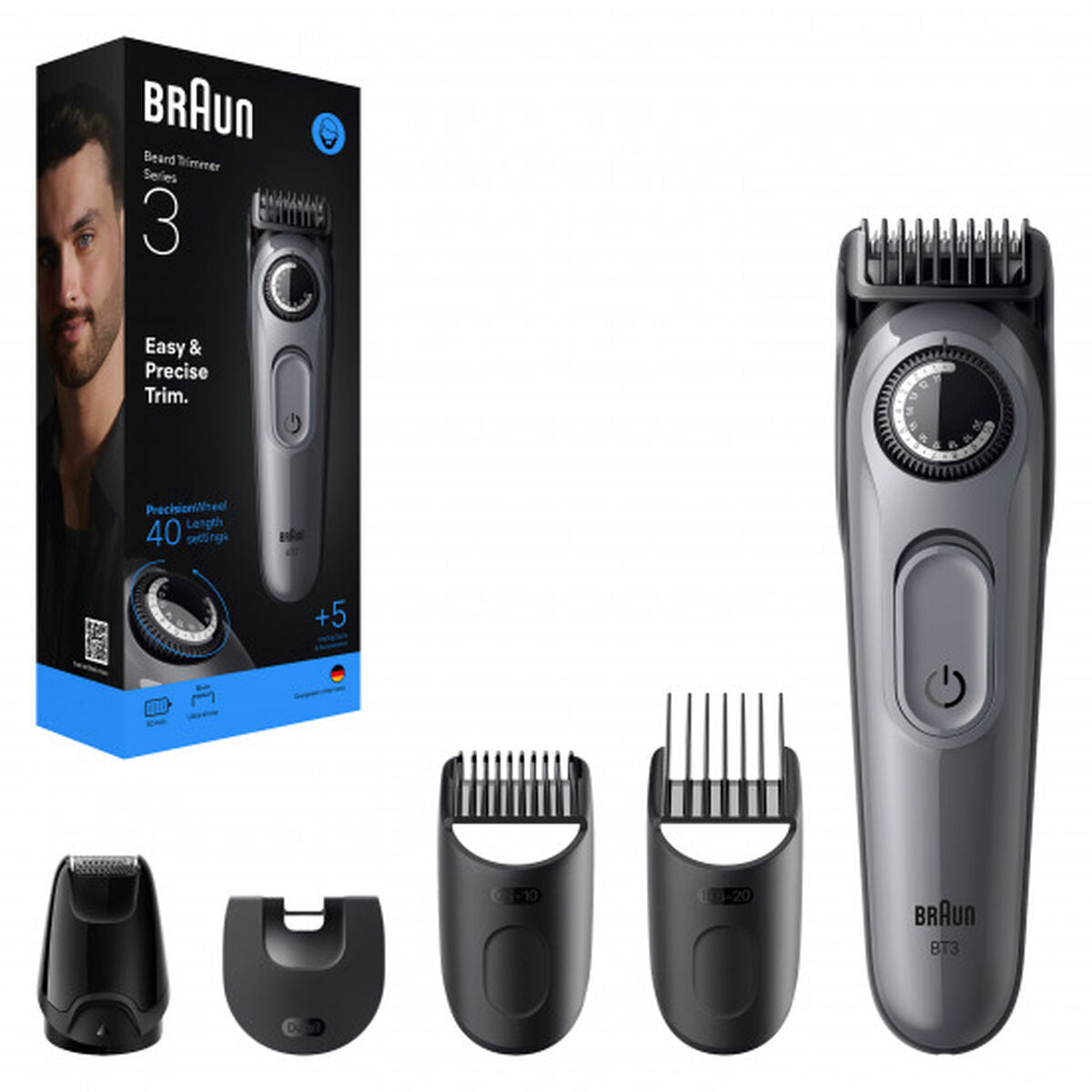 Hair Clippers Braun BT3560 S3 product packaging