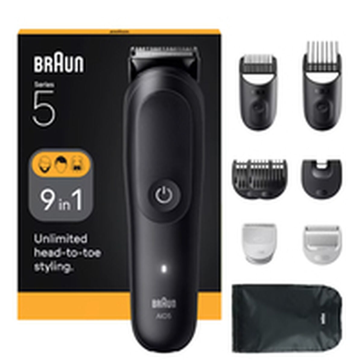 Hair Clippers Braun product packaging