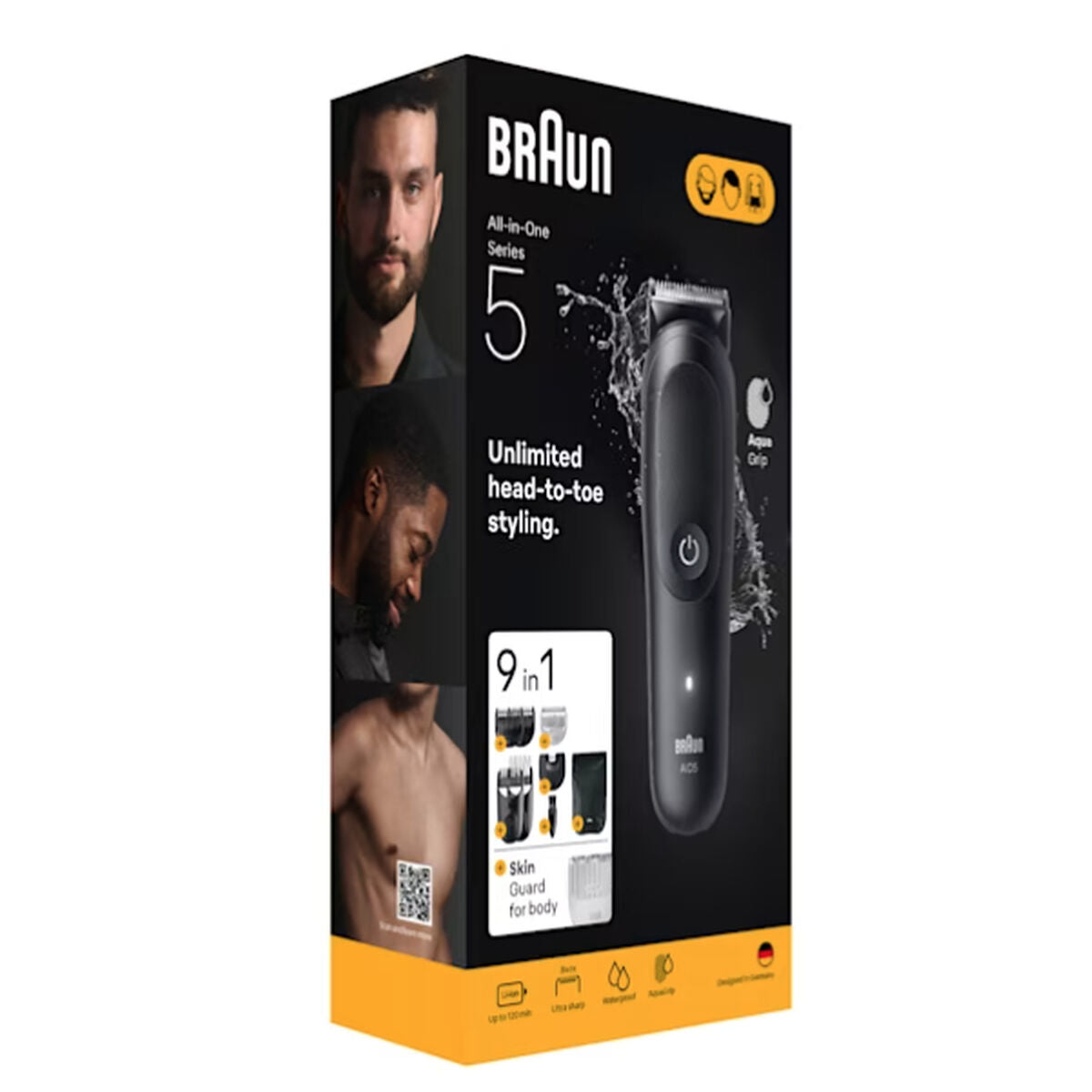 Hair Clippers Braun product packaging