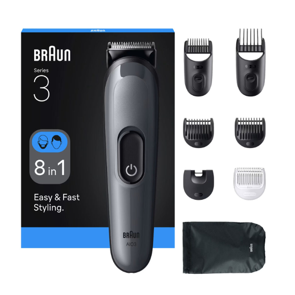 Hair remover Braun 8 Pieces product packaging