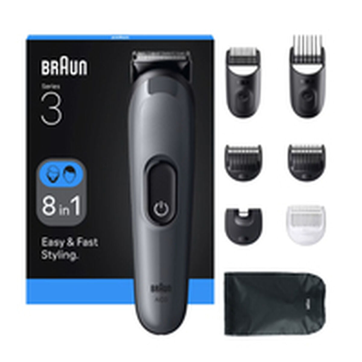 Hair remover Braun 8 Pieces product packaging
