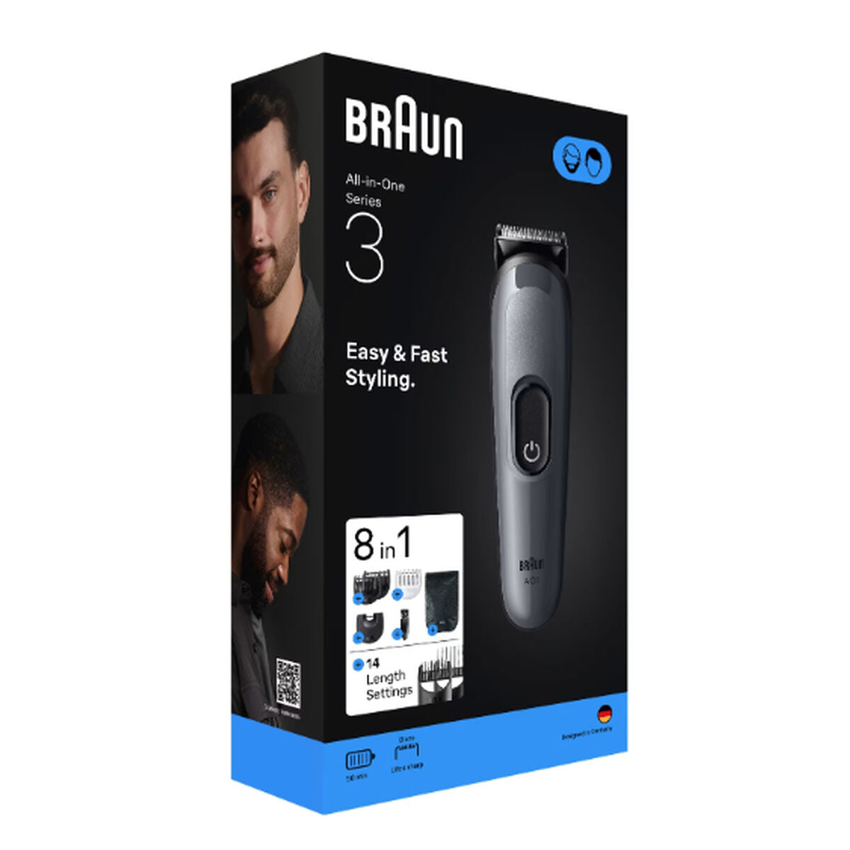 Hair remover Braun 8 Pieces product packaging