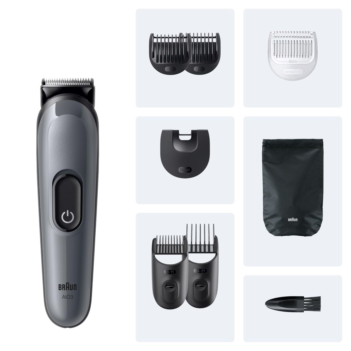 Hair remover Braun 8 Pieces product packaging