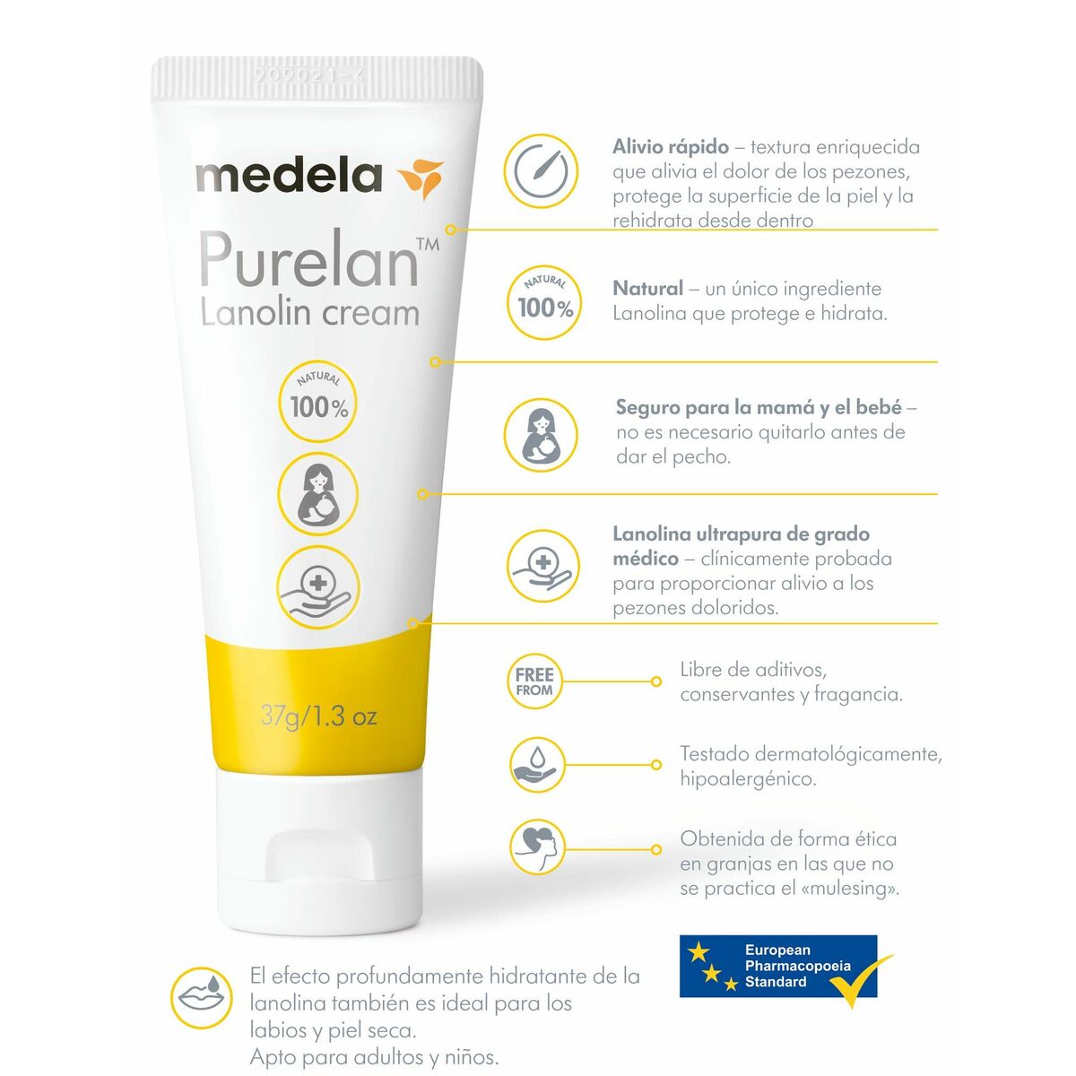Body Lotion Medela for Women skincare packaging