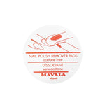 Nail polish remover Mavala NAIL POLISH Nail polish removing discs/pads 30 Pieces product packaging