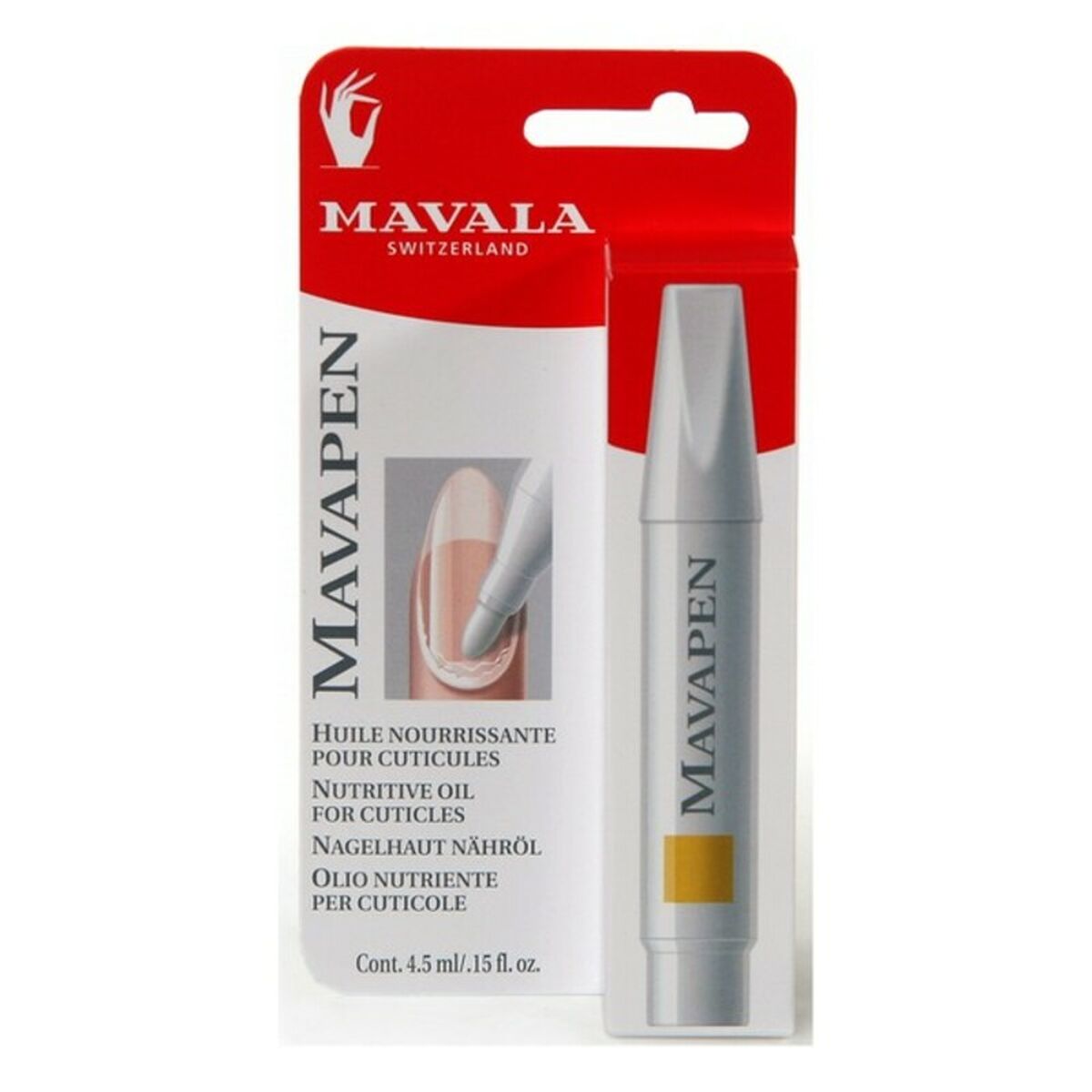 Cuticule Care Mavala TP-7618900917040_1173-019_Vendor 4,5 ml 4.5 ml product packaging