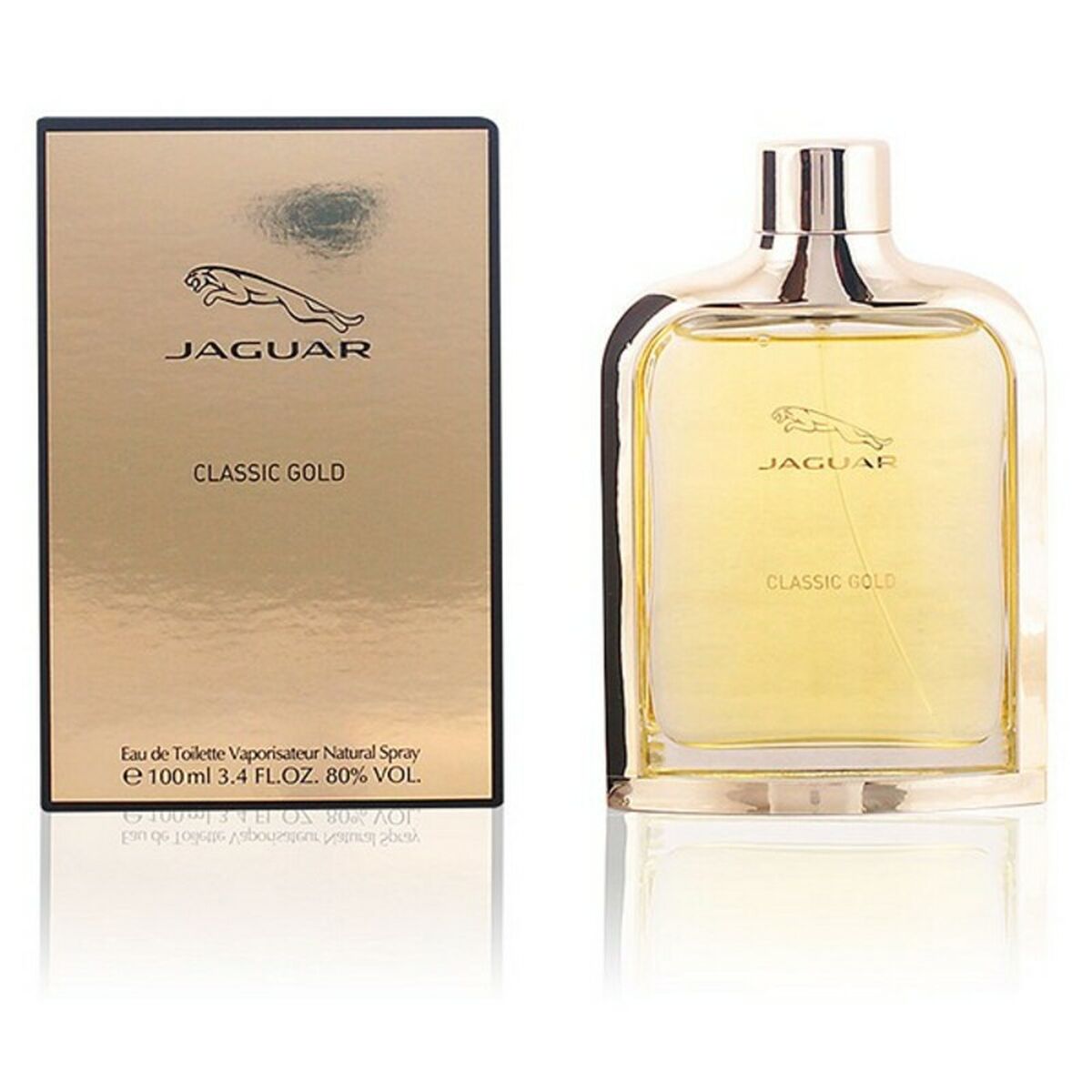 Men's Perfume Jaguar Gold Jaguar EDT (100 ml) bottle