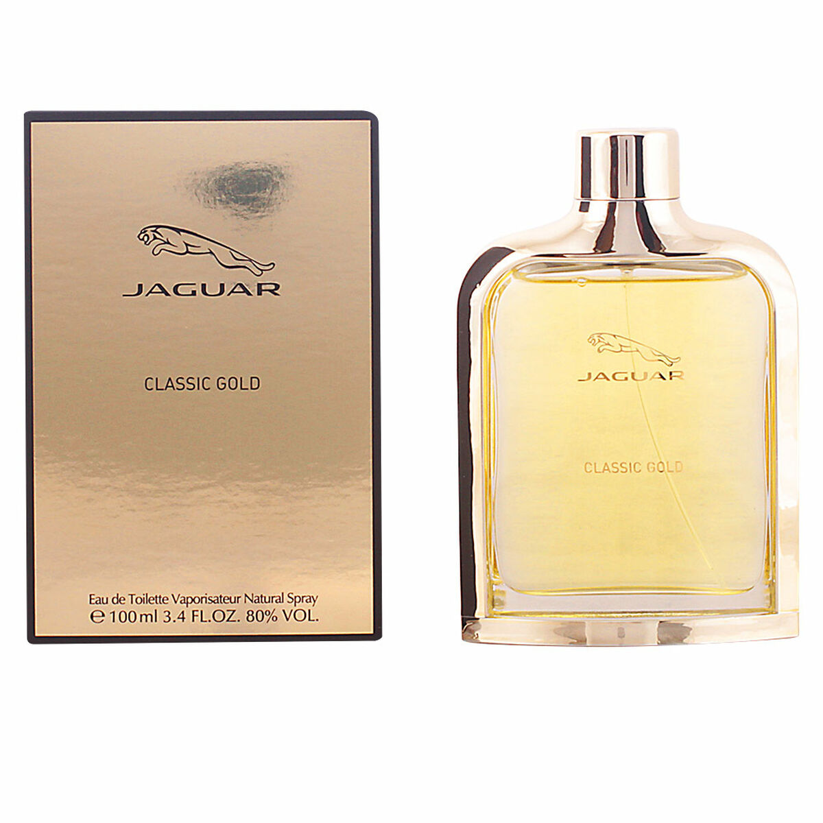 Men's Perfume Jaguar Gold Jaguar EDT (100 ml) bottle