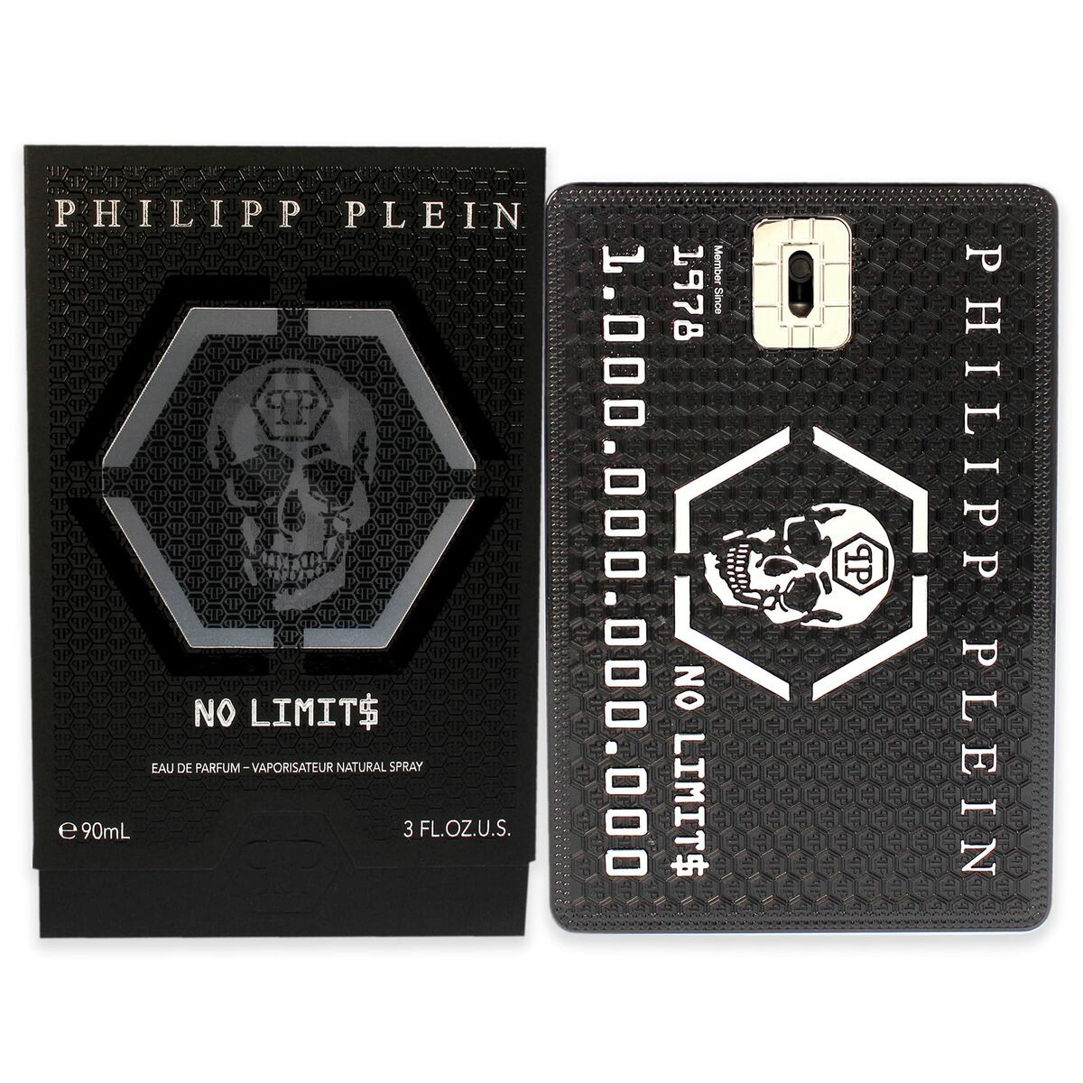 Men's Perfume PHILIPP PLEIN NO LIMITS EDP 90 ml for Men bottle