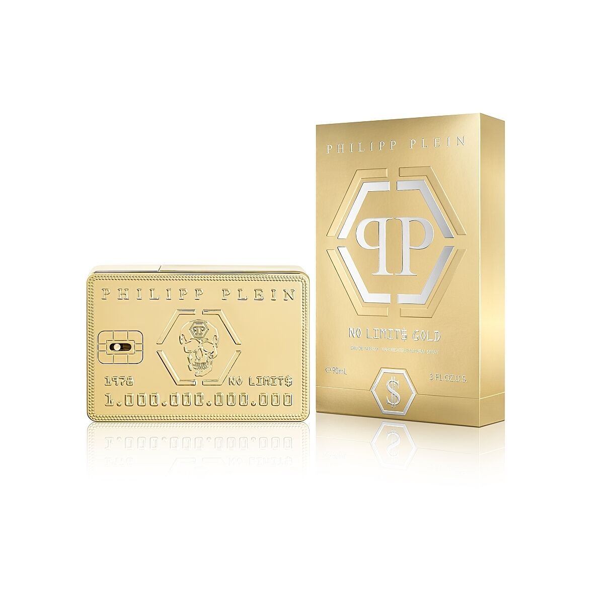 Women's Perfume PHILIPP PLEIN NO LIMITS EDP 90 ml for Men bottle