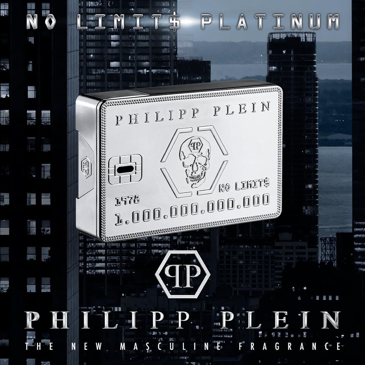 Men's Perfume PHILIPP PLEIN NO LIMITS 50 ml for Men product packaging