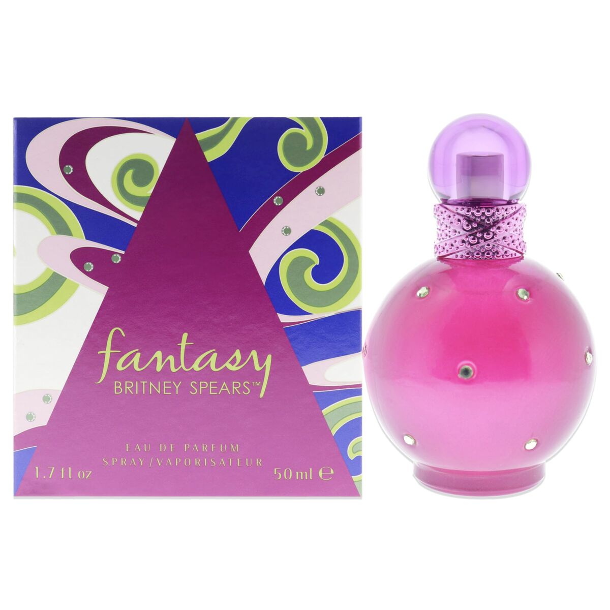 Unisex Perfume Britney Spears FANTASY 50 ml for Women product packaging