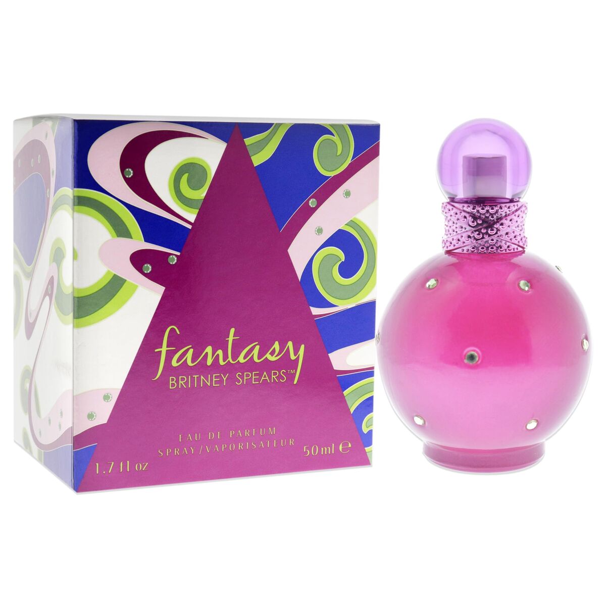 Unisex Perfume Britney Spears FANTASY 50 ml for Women product packaging