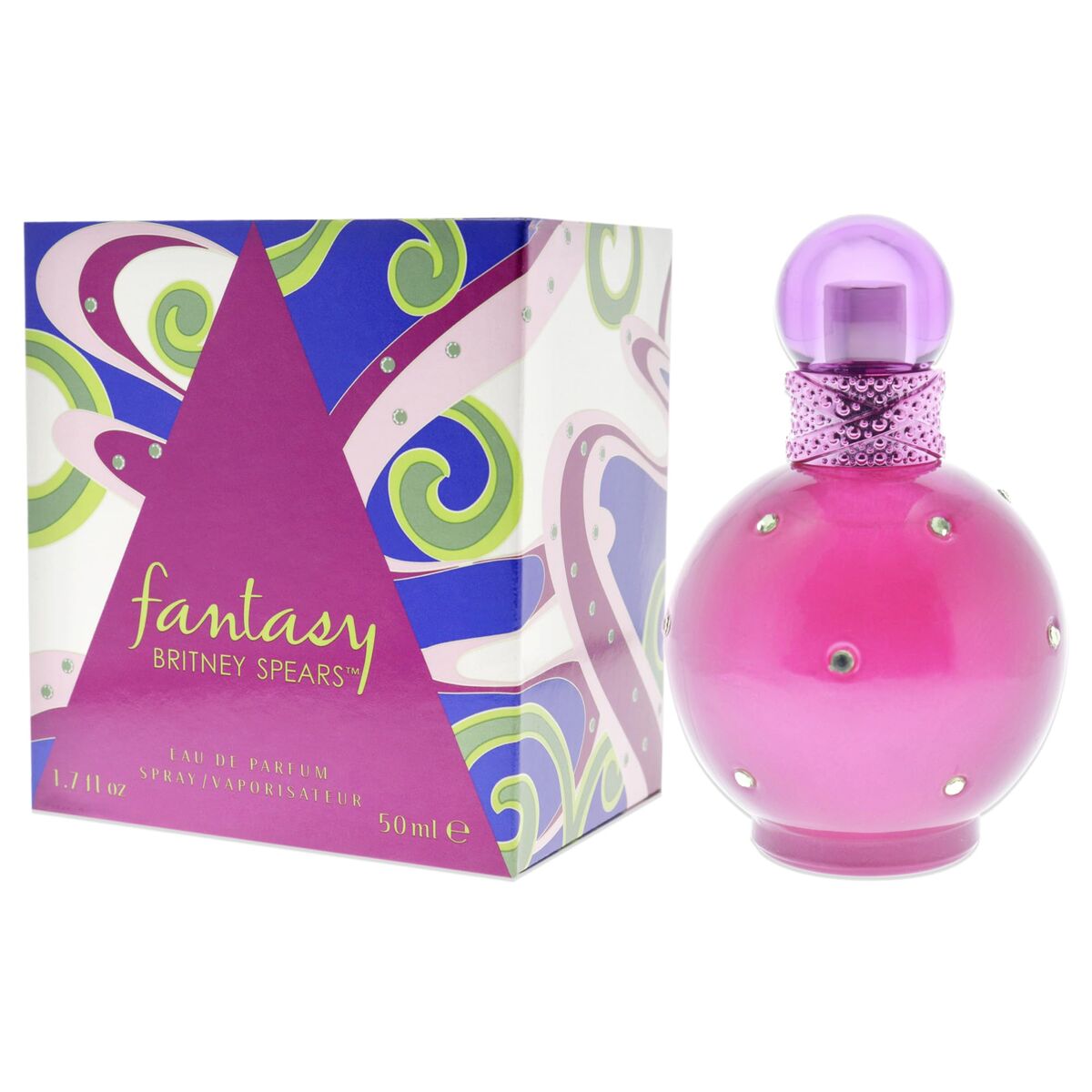 Unisex Perfume Britney Spears FANTASY 50 ml for Women product packaging