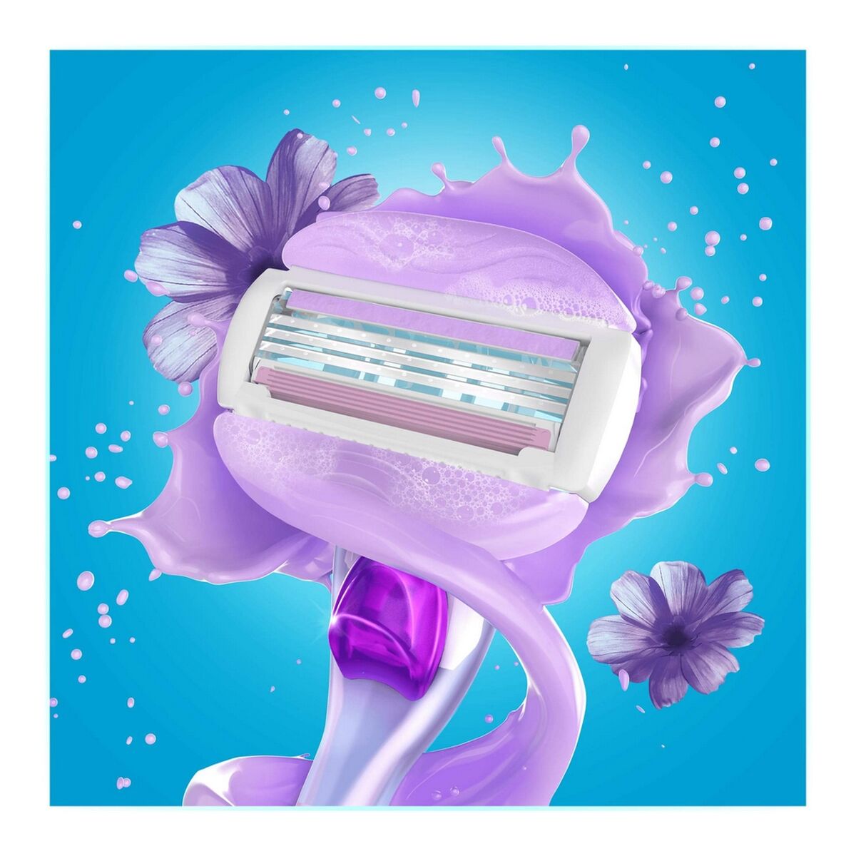 Replacement Shaver Blade Gillette Venus Breeze 4 Units for Women product packaging