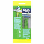 Shaving Razors Gillette Blue Sensitive 5 Units for Men product packaging
