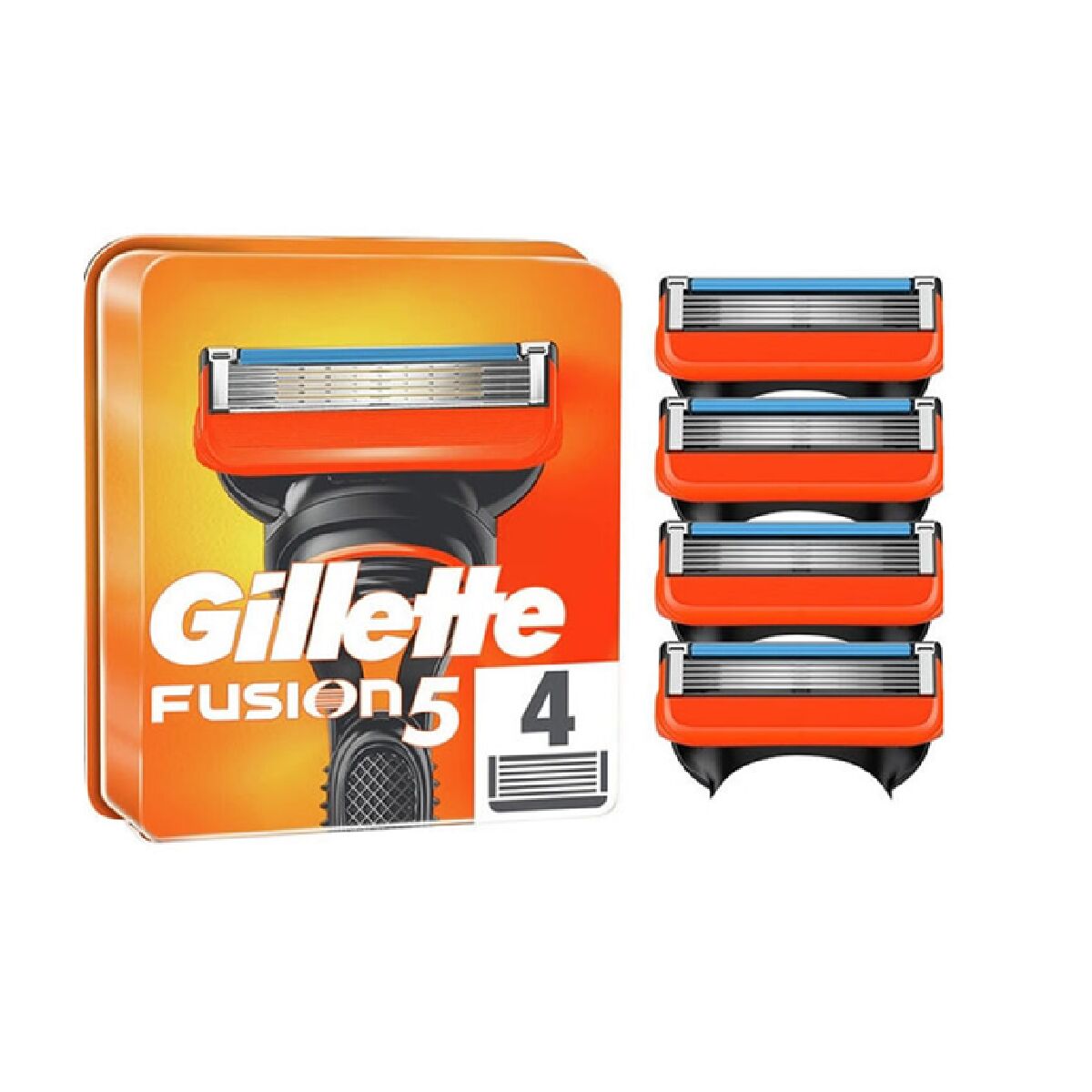 Replacement razorblade Gillette for Men product packaging