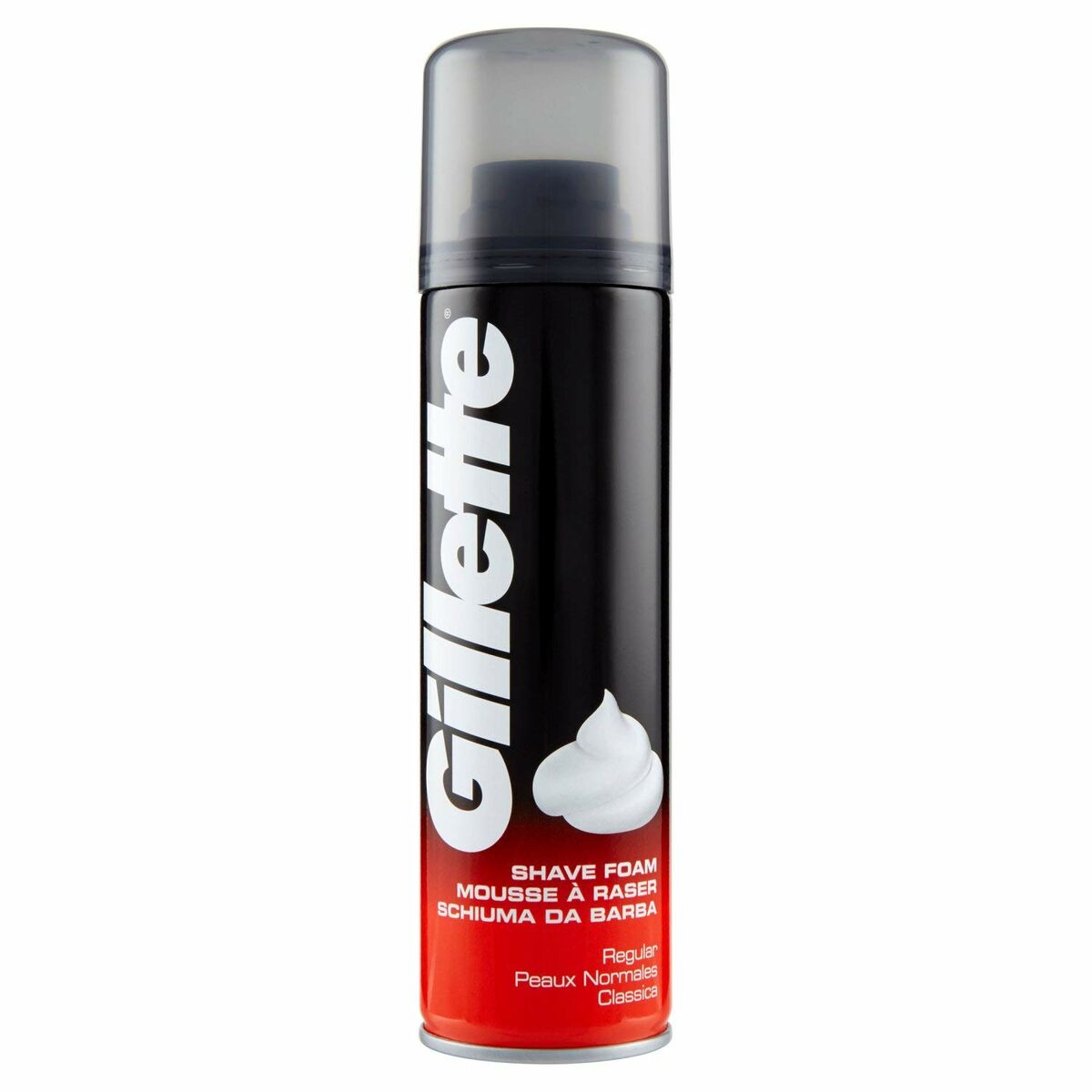 Shaving Foam Gillette GSFR 200 ml for Men product packaging