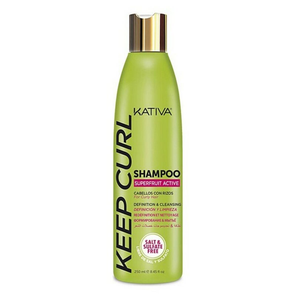 Shampoo Keep Curl Kativa (250 ml) (250 ml) for Women shampoo bottle