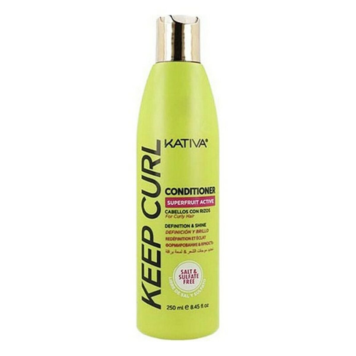 Defined Curls Conditioner Kativa Keep Curl (250 ml) for Women conditioner bottle