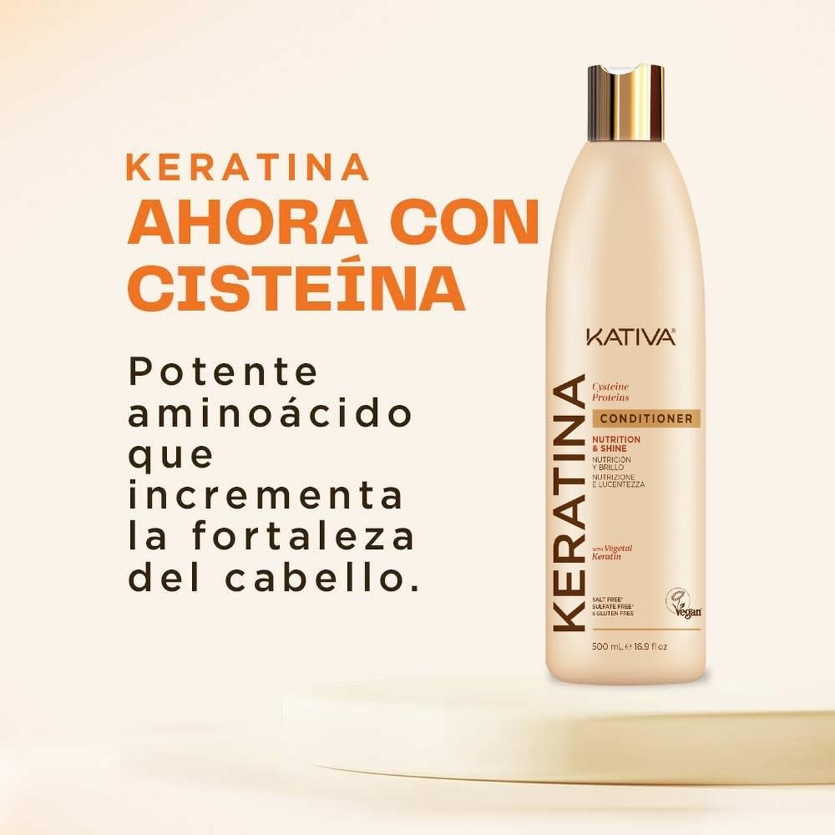 Nourishing Hair Mask Kativa Keratina Deep 300 ml for Women hair mask packaging