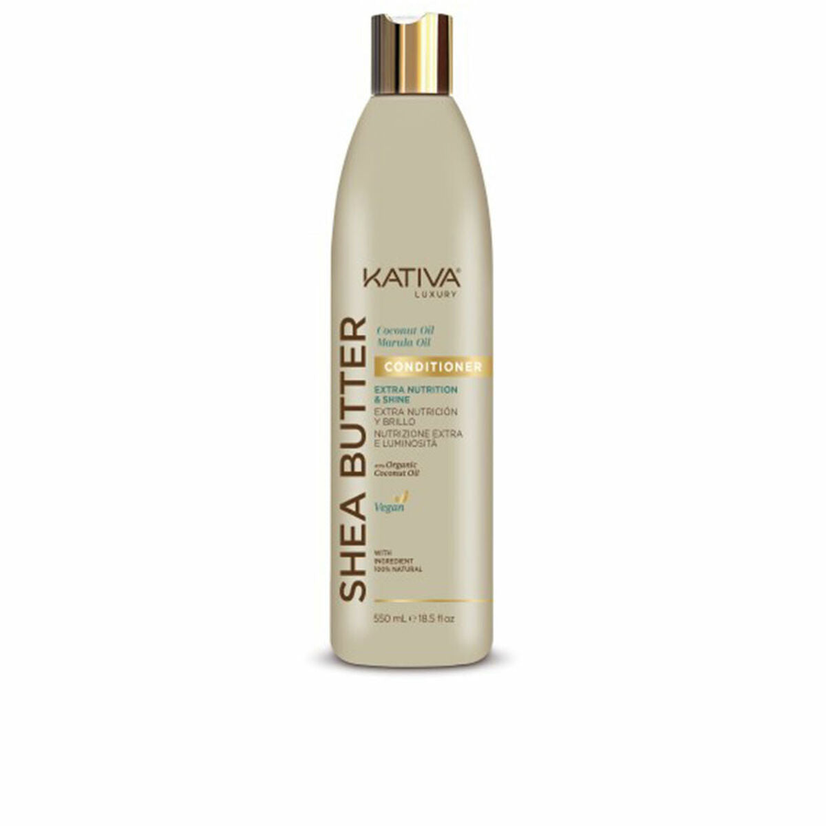 Conditioner Kativa Shea Butter 550 ml for Women conditioner bottle