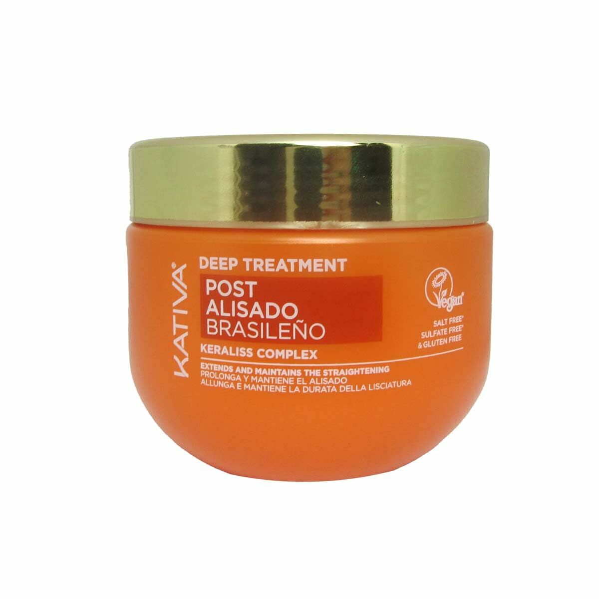 Restorative Hair Mask Kativa KERATIN EXPRESS hair mask packaging