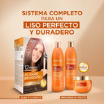 Shampoo and Conditioner Kativa KERATIN EXPRESS 3 Pieces for Women shampoo bottle