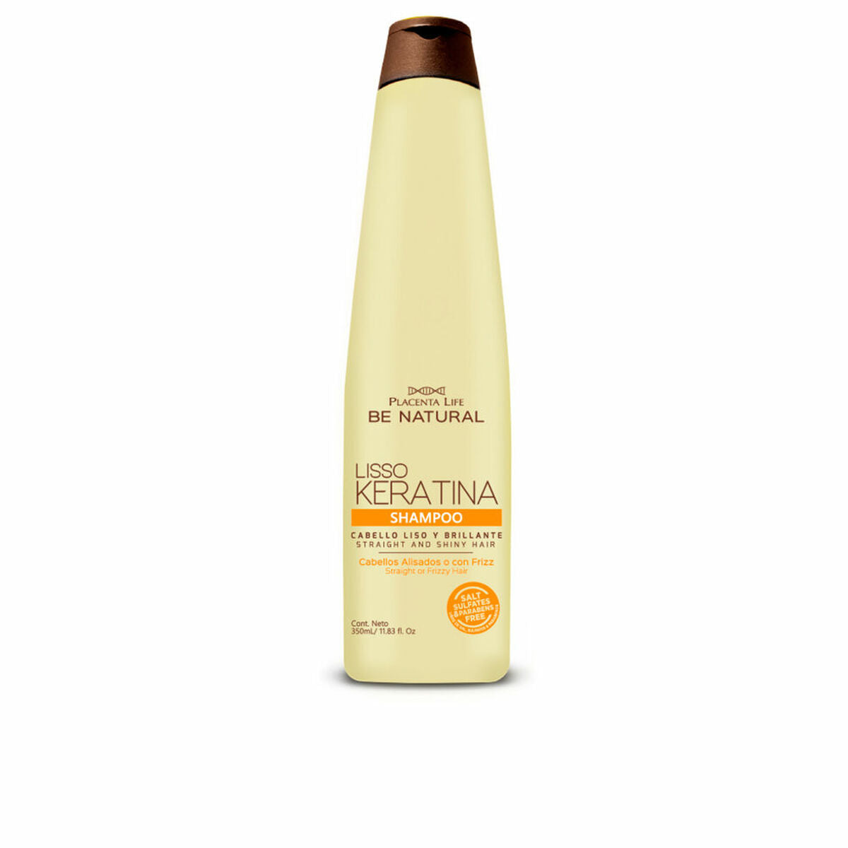 Shampoo Be Natural Keratine (350 ml) shampoo bottle