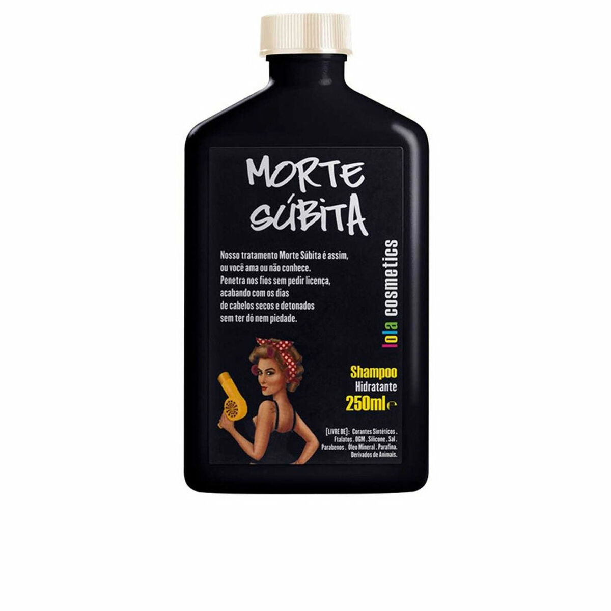 Moisturizing Shampoo Lola Cosmetics MORTE SÚBITA 250 ml for Women shampoo bottle