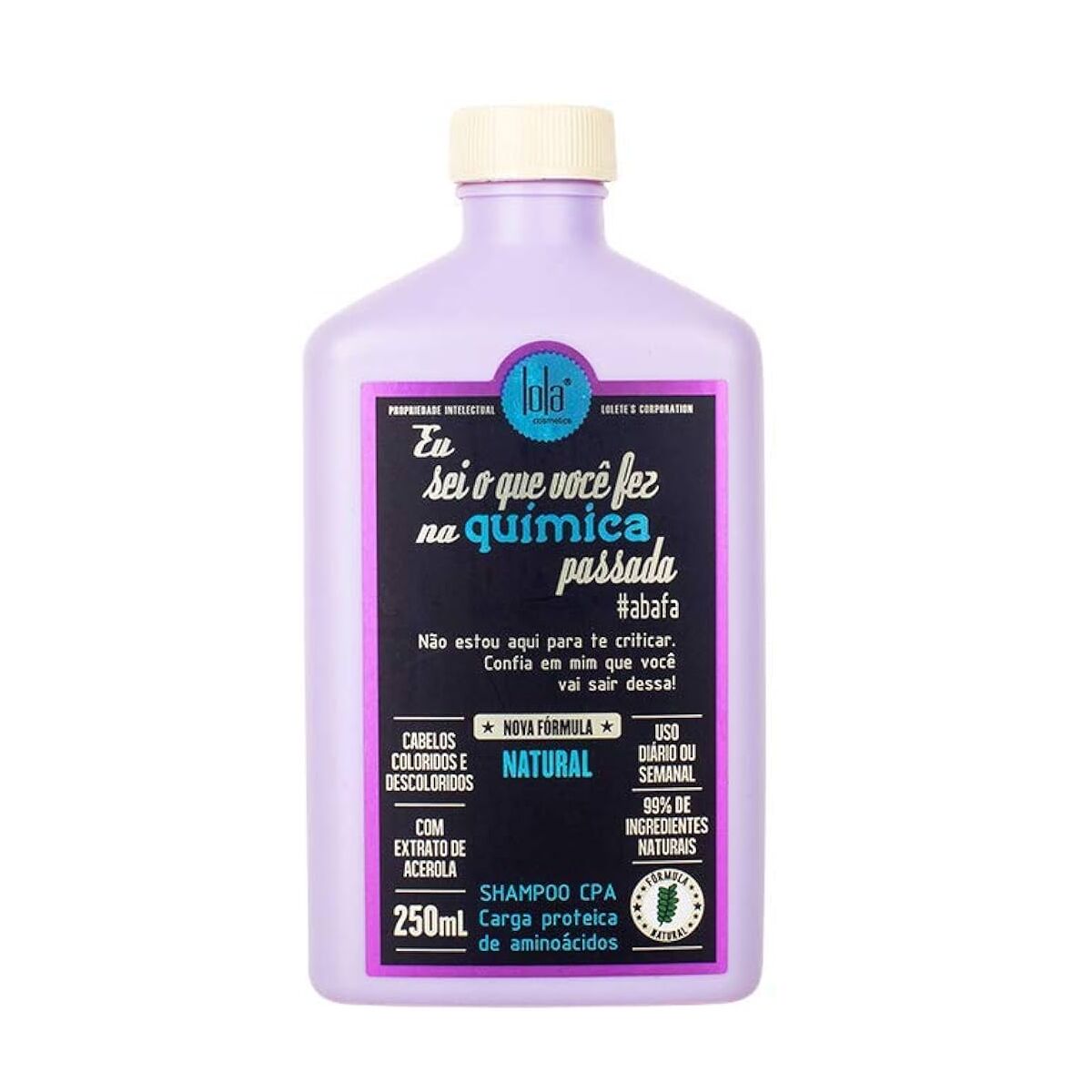 Shampoo Lola Cosmetics I Know What You Did 250 ml shampoo bottle