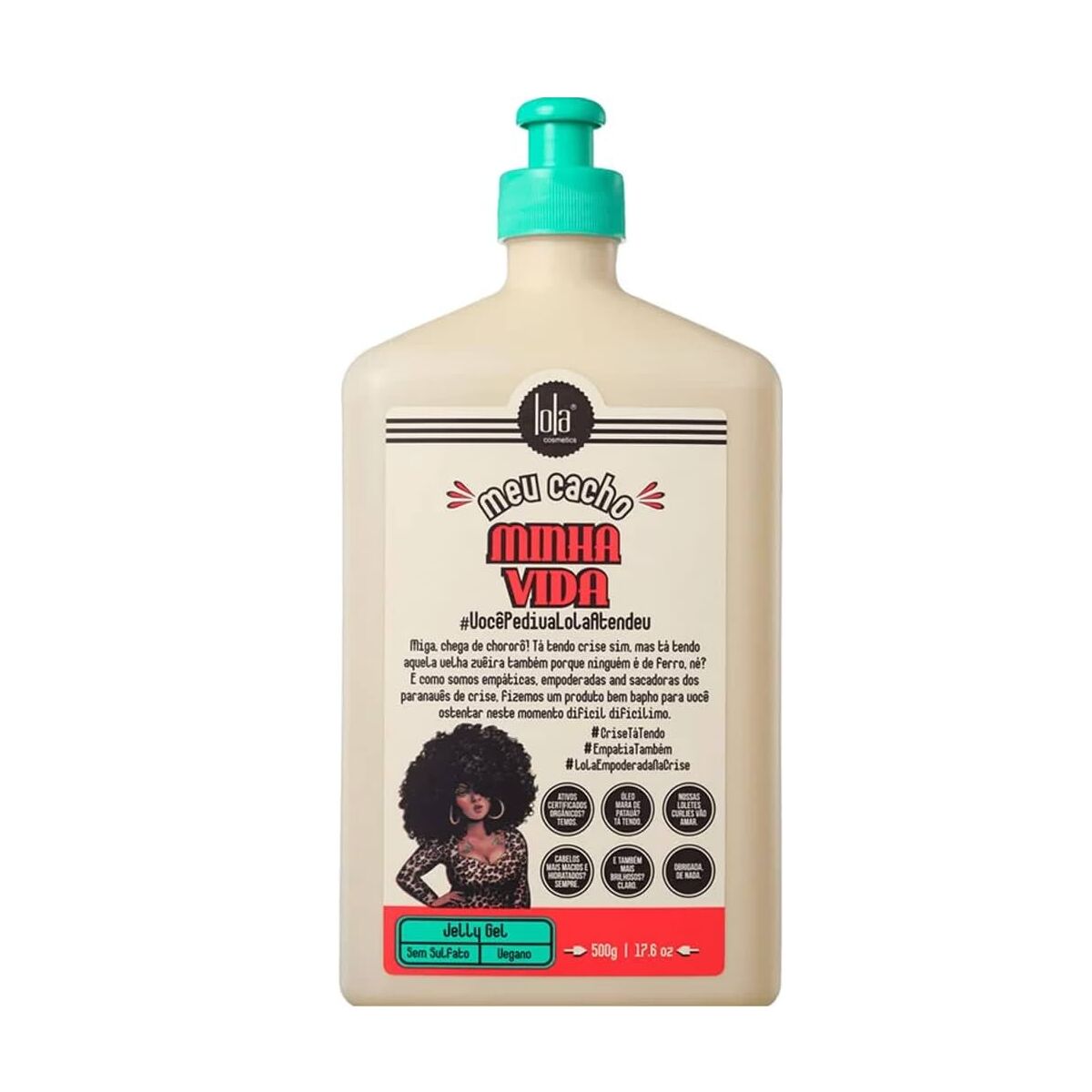 Styling Gel Lola Cosmetics My Curl, My Life 500 ml skincare packaging