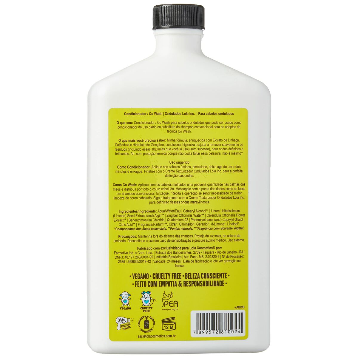 Conditioner Lola Cosmetics Wavy 500 ml for Women conditioner bottle