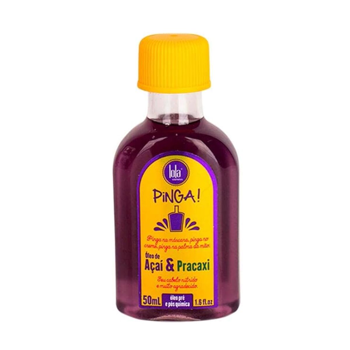 Hair Oil Lola Cosmetics Pinga 50 ml product packaging