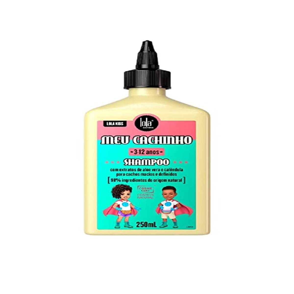 Shampoo for Curly Hair Lola Cosmetics My Curly Kids 250 ml for Women shampoo bottle