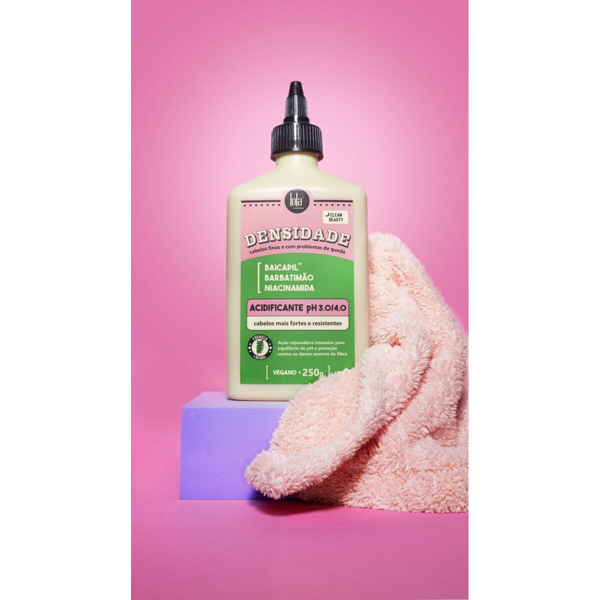 Hair Lotion Lola Cosmetics DENSIDADE 250 g skincare packaging