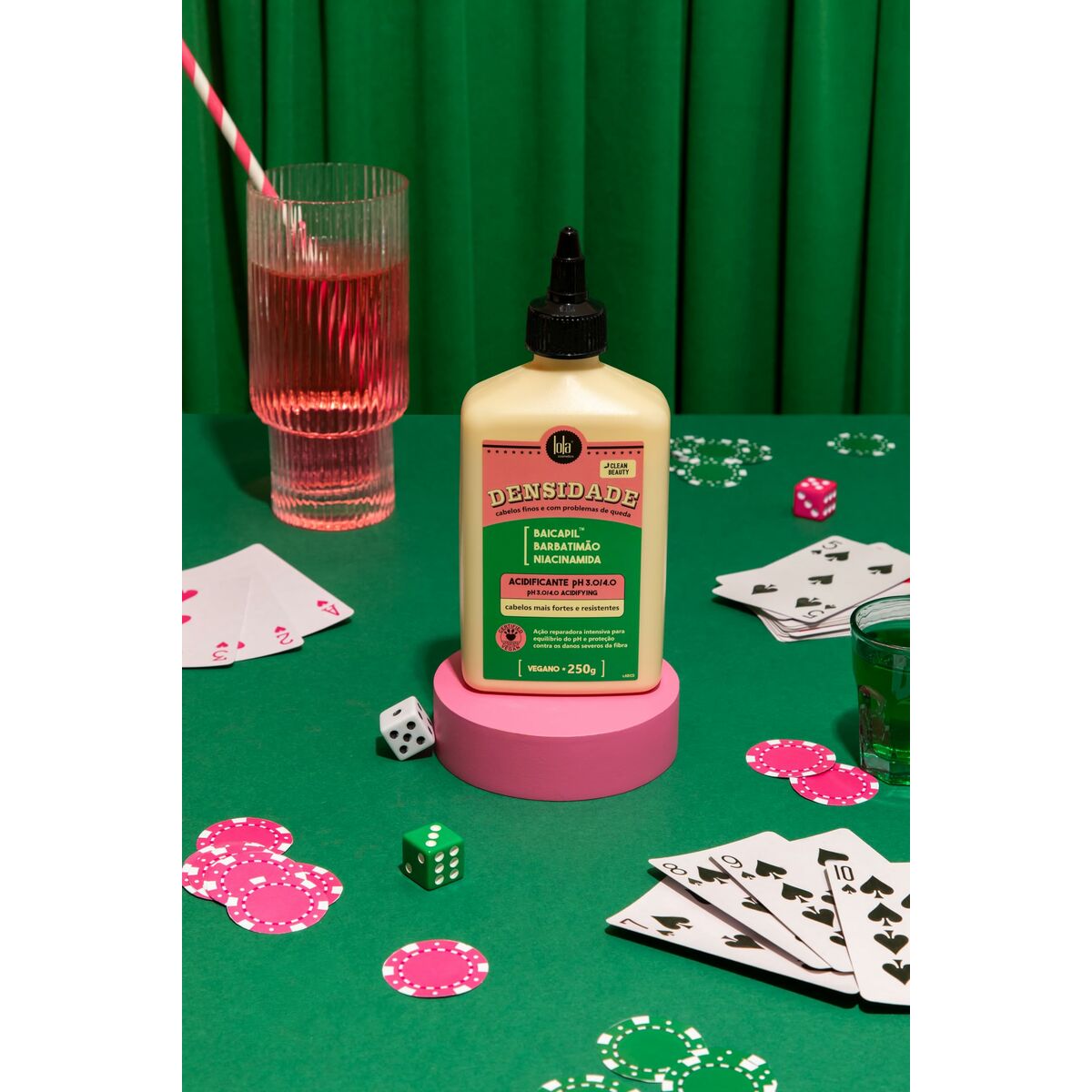 Hair Lotion Lola Cosmetics DENSIDADE 250 g skincare packaging