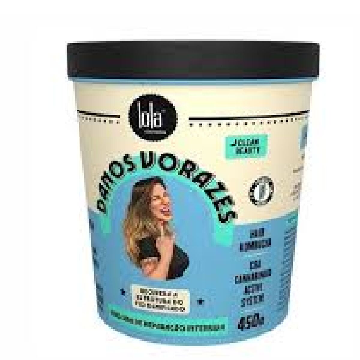 Restorative Hair Mask Lola Cosmetics Danos Vorazes 450 g hair mask packaging