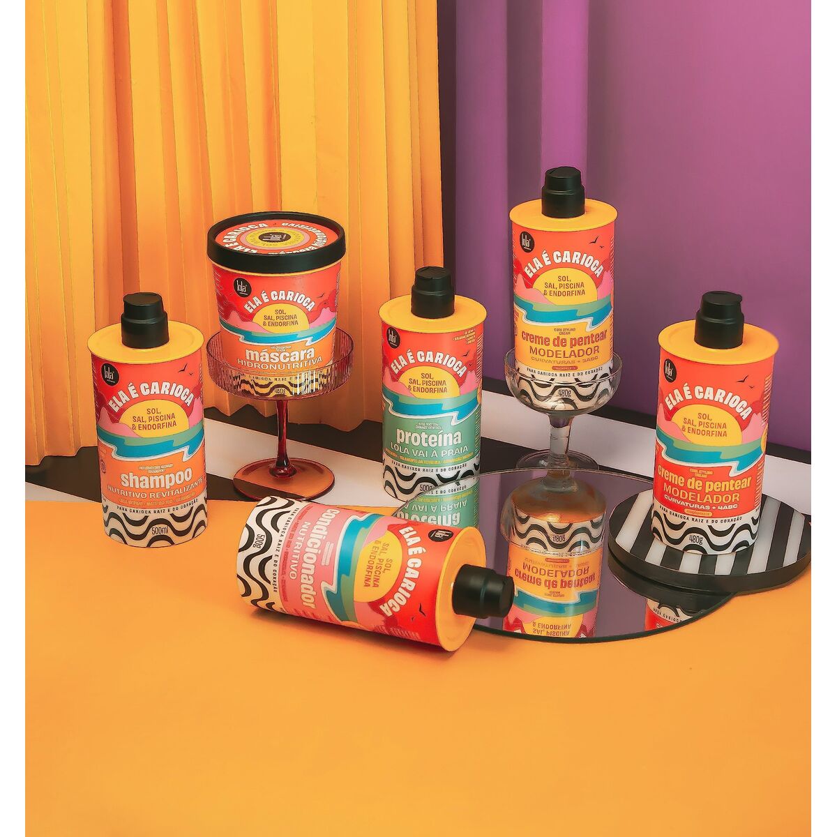 Nourishing Conditioner Lola Cosmetics Ela É Carioca 500 g conditioner bottle
